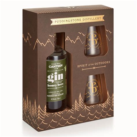 Gin gift set with glasses – Puddingstone Distillery