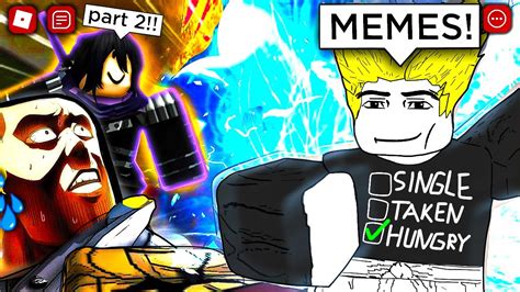 ROBLOX Strongest Battlegrounds — Funny Moments (MEMES) #2 💪 - YouTube