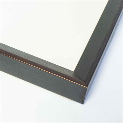 30x20 Frame Black & Bronze Solid Wood Picture Frame Width 0.75 Inches ...