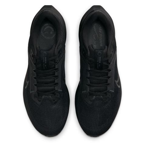 Nike Air Zoom Pegasus 40 - Mens Running Shoes - Black/Black/Anthracite ...