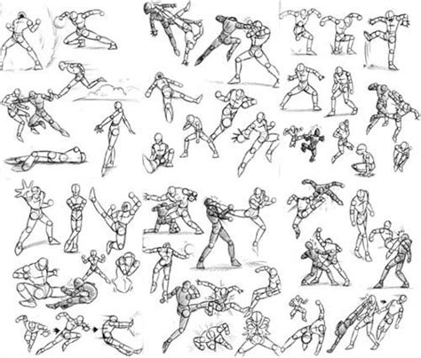 How To Draw Anime Fight Poses