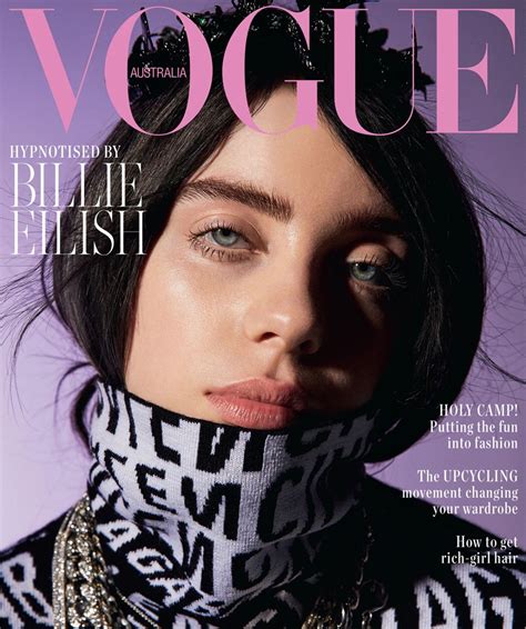 Beauty Mags: Billie Eilish | Vogue Australia July 2019