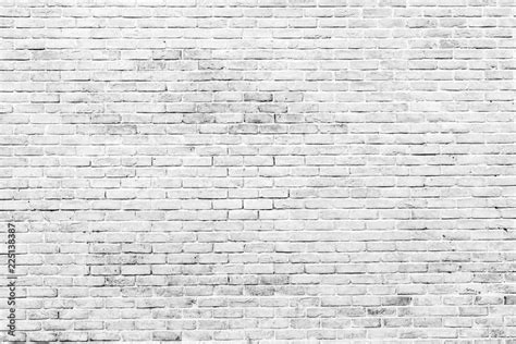 White and grey brick wall texture background with space for text. White ...