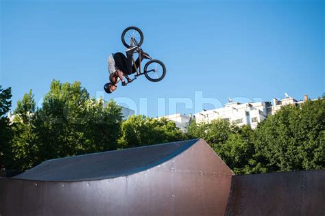 BMX Bike Stunt | Stock image | Colourbox