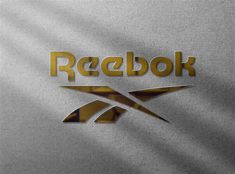 Gold 3d logo mockup - honjm