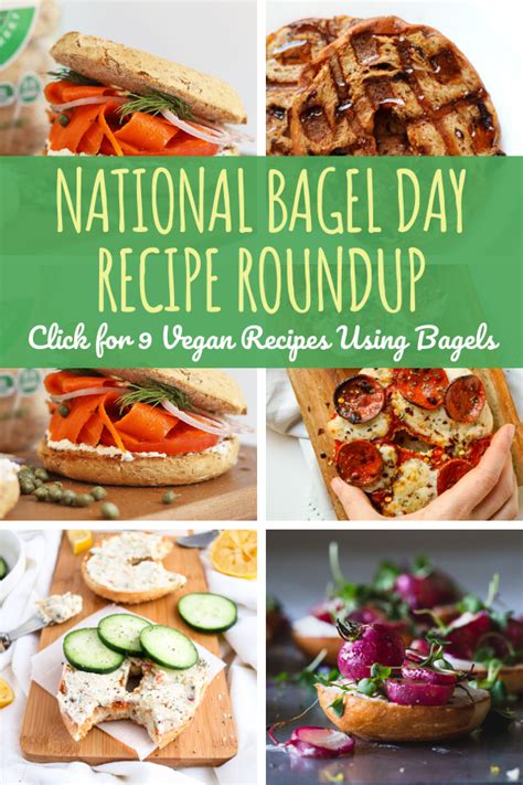 9 Vegan Bagel Recipes to Celebrate National Bagel Day