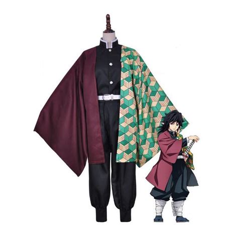 DEMON SLAYER / KIMETSU NO YAIBA Giyu Tomioka Cosplay Costume | Custom ...