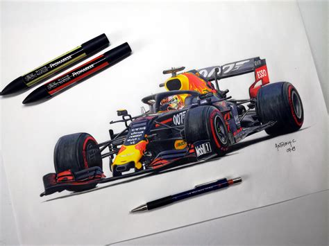 Max Verstappen on the Red Bull RB15 by Anthony-C/Me, 2019. : r/F1Porn