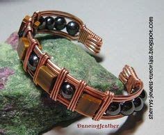 1000+ images about Wire Wrapped Bracelets on Pinterest