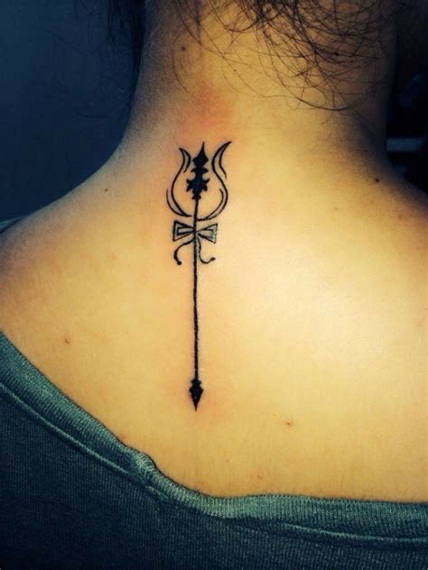 Shiva tattoo for girls on back – Artofit