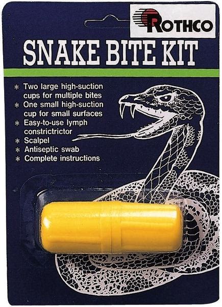 Snake Bite Kit - For Camping, Hiking, Survival & Emergency Situations ...