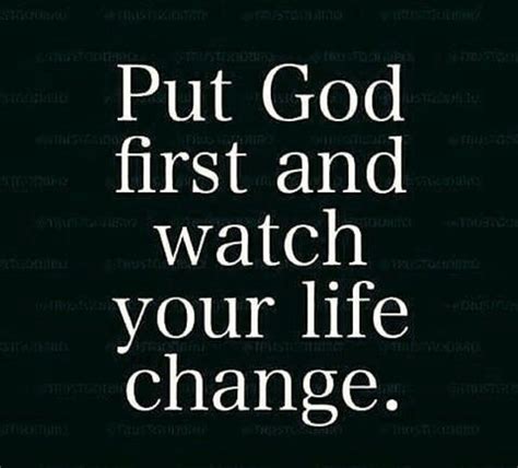 Put God First Quotes - ShortQuotes.cc