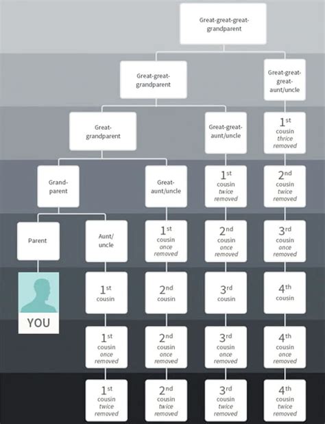 Cousin Chart: Cousins, Second Cousins, and More | AncestryDNA® Learning Hub