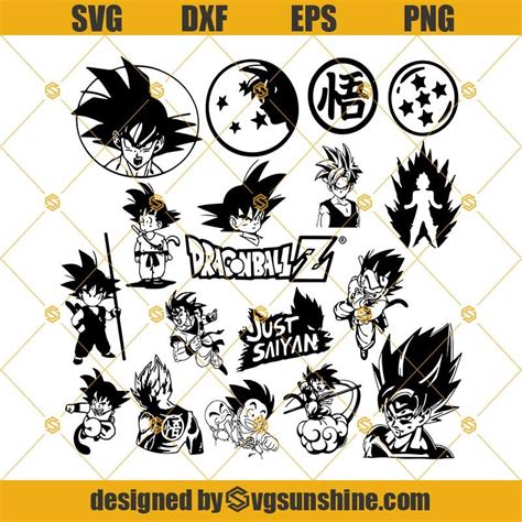 Goku Png, Gohan Ssj2, Digital Svg, Legend Of Korra, Cricut Creations ...