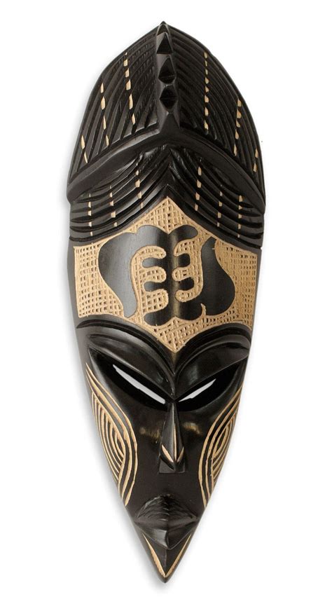 Authentic West African Gye Name Mask by Theophilus Sackey (Ghana) | The ...