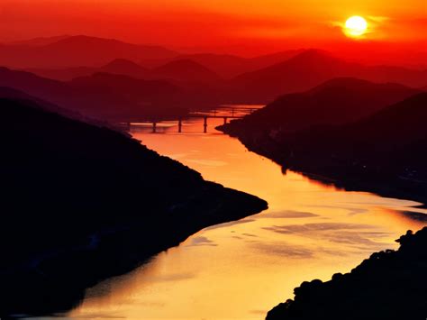 River Sunset Wallpapers - Wallpaper Cave