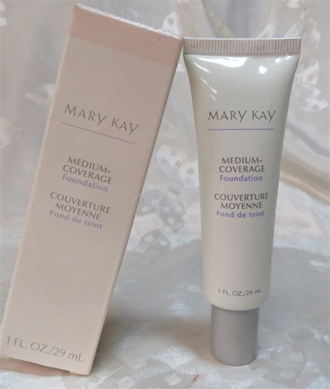 Mary Kay Medium Coverage Face Foundation Ivory 105 Normal to Oily Skin ...