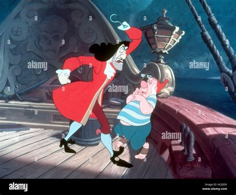 PETER PAN, Captain Hook, Mr. Smee, 1953 Stock Photo - Alamy