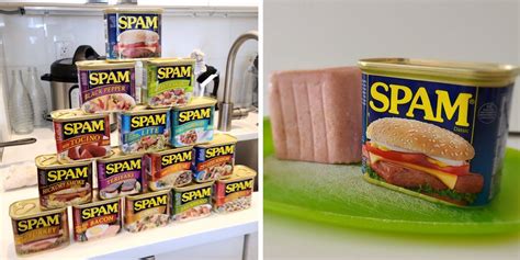 I tried all 15 Spam varieties, from hot and spicy to Spam with cheese ...