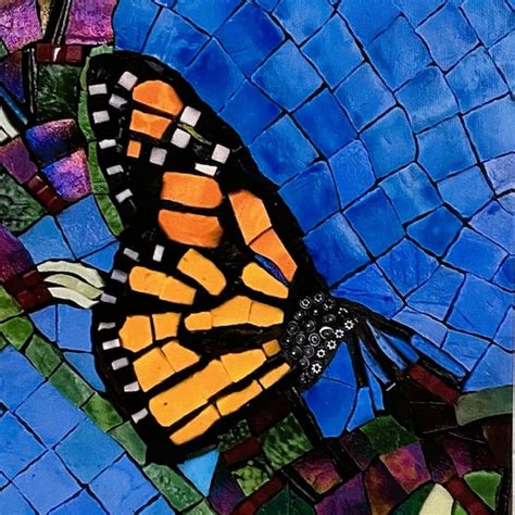 Butterfly Mosaic - Etsy