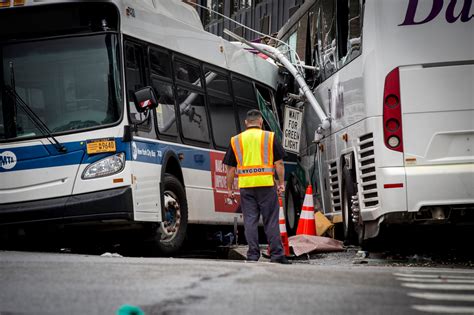 Huge Bus Crash in Flushing (New York, York: buses, safety, authority ...