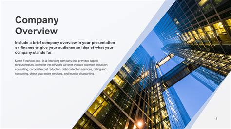 company presentation powerpoint template