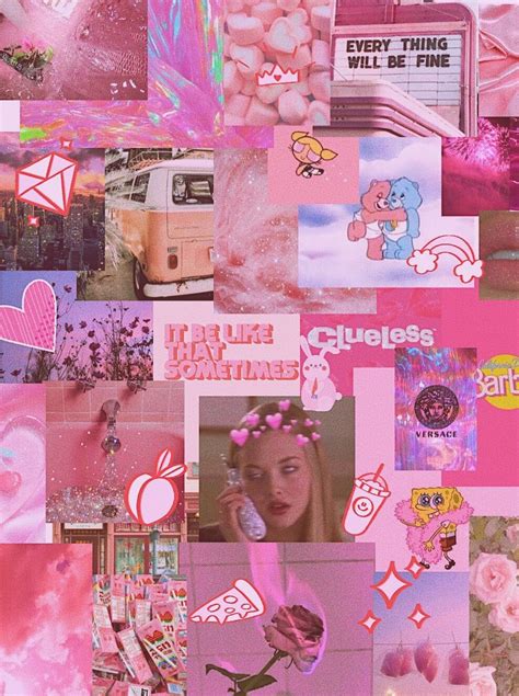 Pink Aesthetic Wallpapers Y2K Desktop Wallpaper