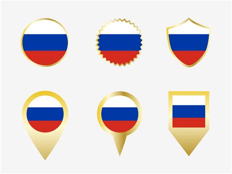 Vector flag set of Russia 22822531 Vector Art at Vecteezy