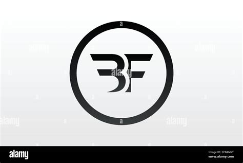 Initial BF Letter Logo With Creative Modern Business Typography Vector ...