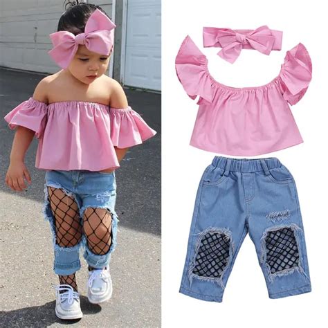 2017 Hot Selling 3Pcs Baby Girl Clothing Set Kids Bebes Girls Toddler ...