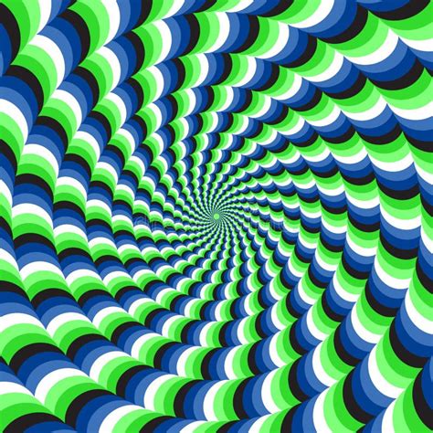 Moving Optical Illusion Spiral Stock Illustrations – 531 Moving Optical ...