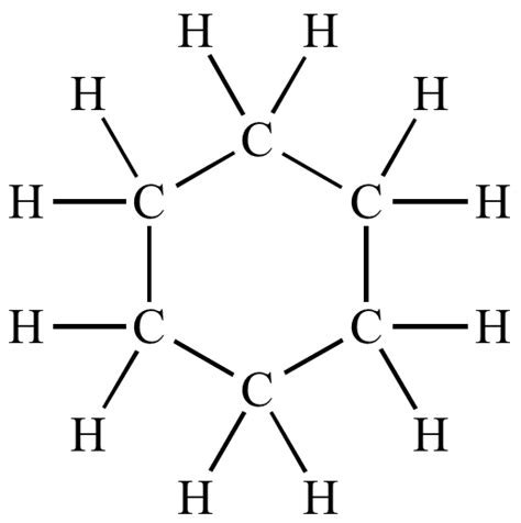 Cyclohexane Lewis Dot Structure