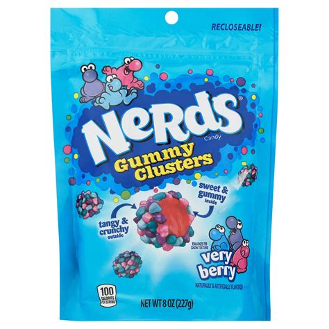 Nerds Very Berry Gummy Clusters Candy - Shop Candy at H-E-B