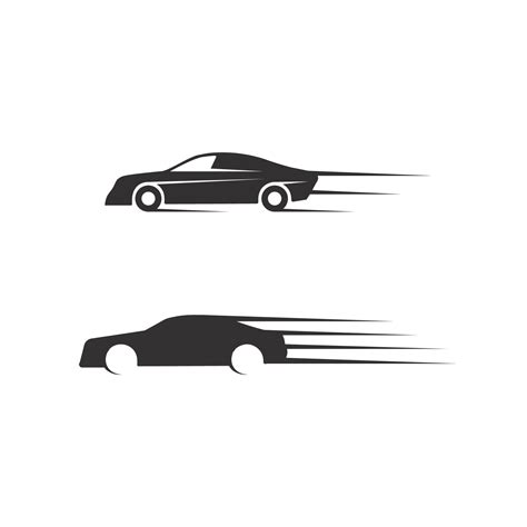 Car icons and vector logo automobiles for travel truck bus and other ...