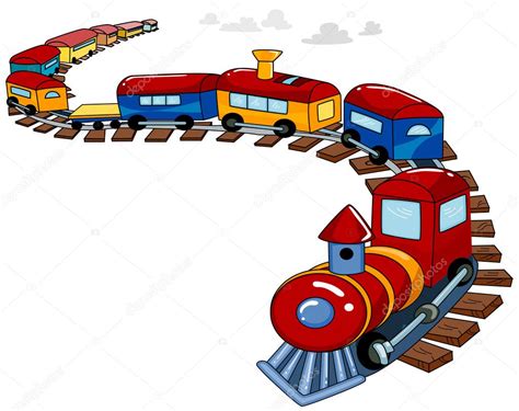 Toy Train Background Stock Photo by ©lenmdp 7602559