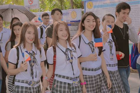 Philippine school uniform | School uniform, Selfies poses, Uniform