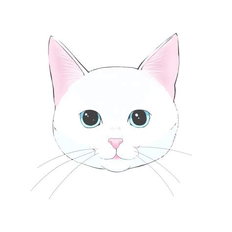 Top more than 146 cute cat face drawing latest - seven.edu.vn