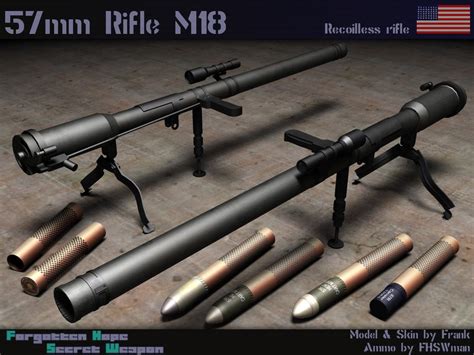 M18 recoilless rifle | Forgotten Hope Secret Weapon Wiki | FANDOM ...