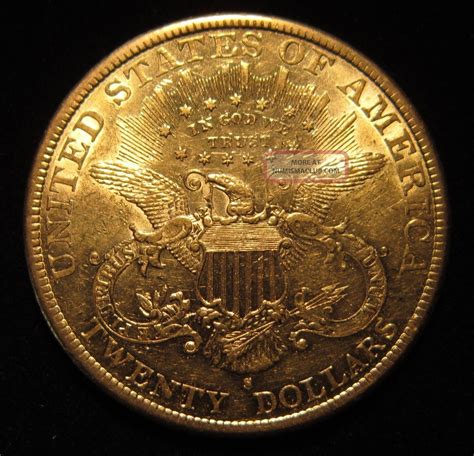 1895 S Double Eagle 20 Dollars Gold Coin