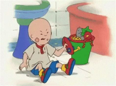 Caillou Tantrums GIF - Caillou Tantrums Crying - Discover & Share GIFs