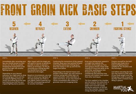 Front Groin Kick Guide Poster Self Defense Women, Hapkido, Western ...