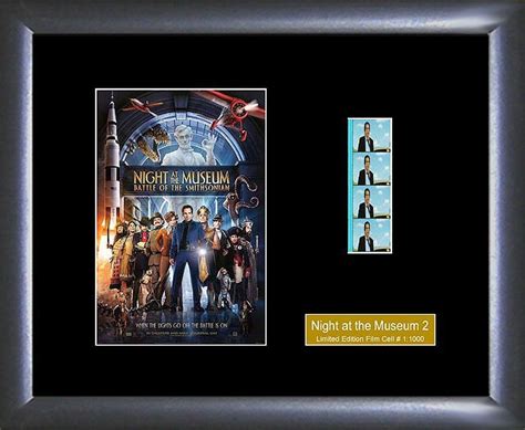 Night at the Museum 2 Film Cell collectible memorabilia Limited Edition