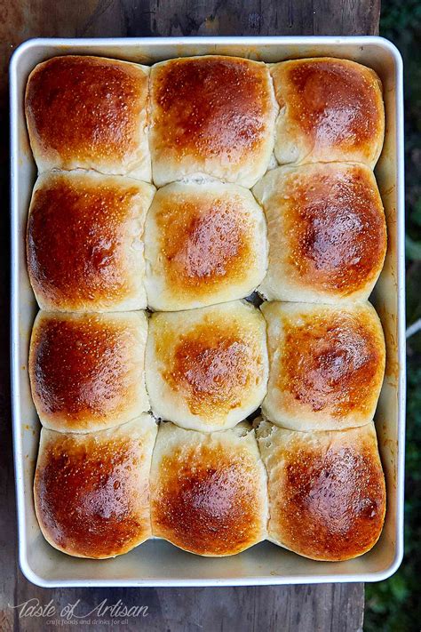 Rustic Yeast Rolls - Taste of Artisan