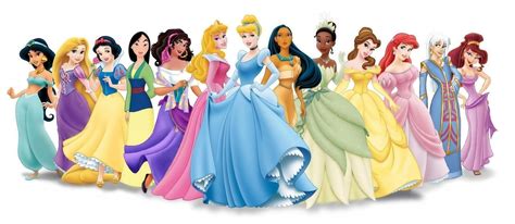 List Of All Disney Princesses And Princes