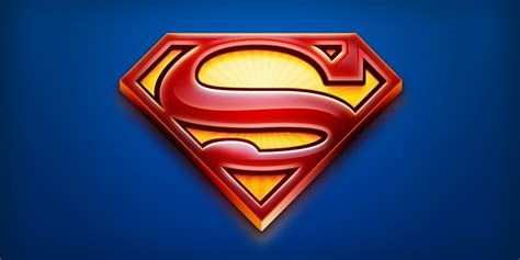 Superman Logo Ipad Background Free Download