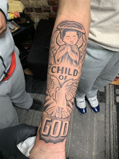 Child of god tattoo by rokmatic_ink | Forearm tattoo quotes, Cool ...