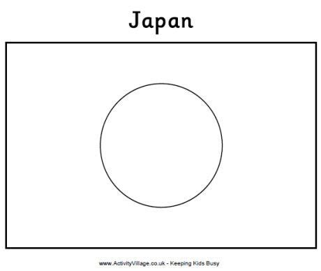 Top 10 Printable Japanese Flag Coloring Pages