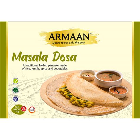 Masala Dosa (1kg) - Liberty Frozen Foods