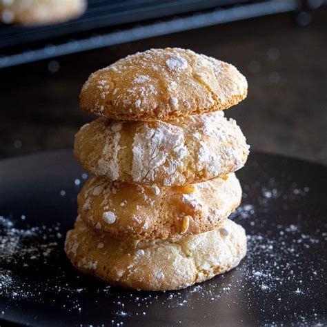 Chewy Italian Almond Biscuits | Wandercooks