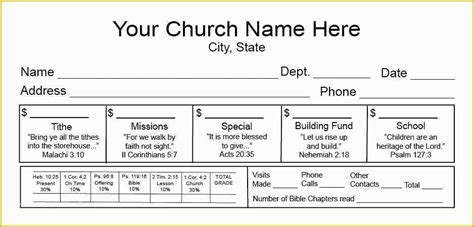 Church Offering Envelopes Templates Free Of Church Offering Envelope ...